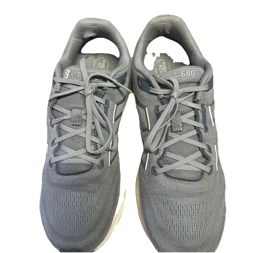 New Balance‎ Fresh Foam 680 V8 Shoes Mens Size 10.5 Gray Running Sneakers